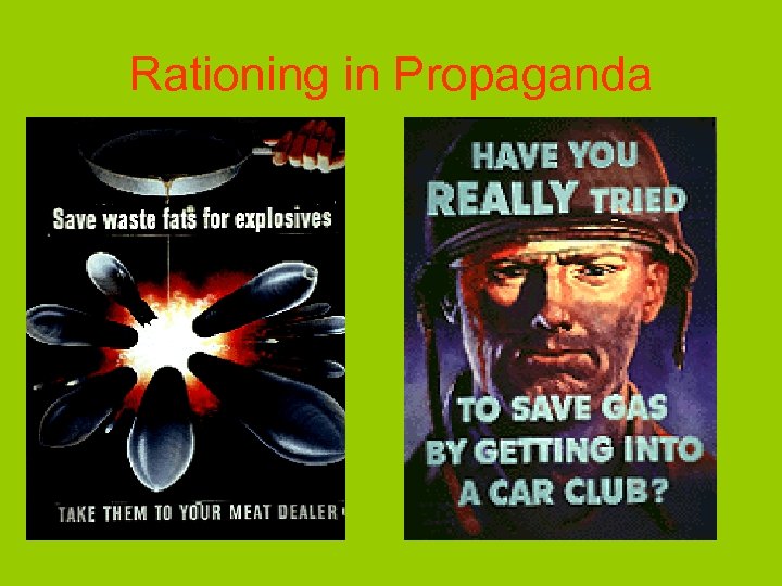 Rationing in Propaganda 