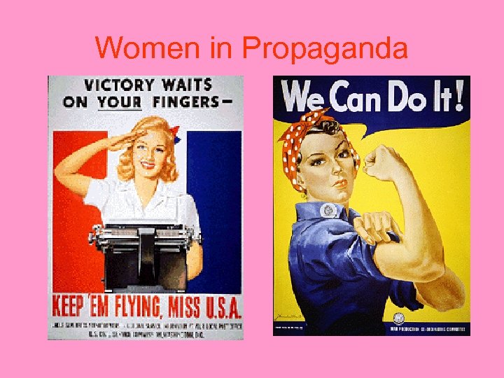 Women in Propaganda 