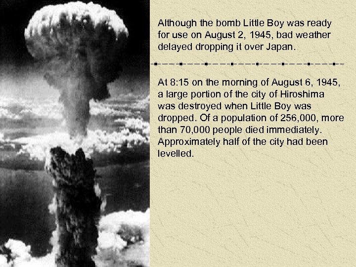 why-did-the-usa-drop-two-atomic-bombs