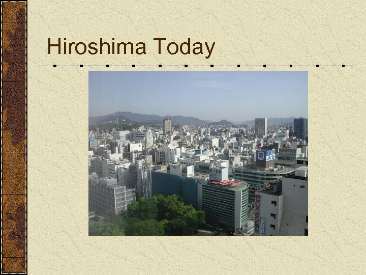 Hiroshima Today 