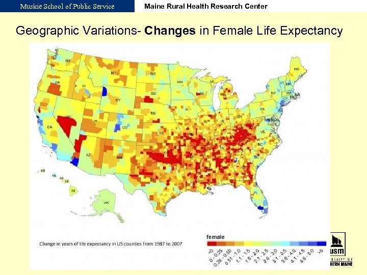 Muskie School of Public Service Maine Rural Health Research Center Cutler Institute for Health