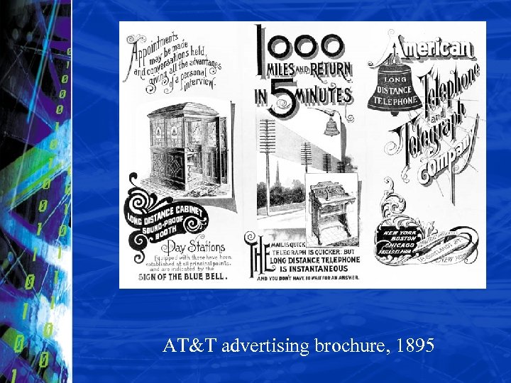 AT&T advertising brochure, 1895 