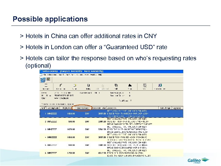Possible applications > Hotels in China can offer additional rates in CNY > Hotels