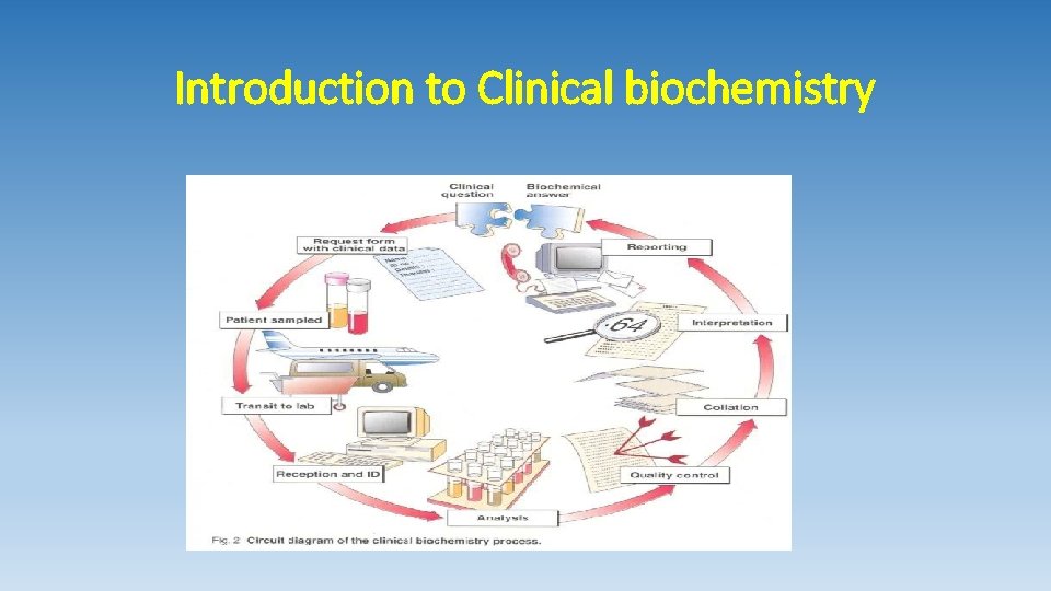 Introduction to Clinical biochemistry 