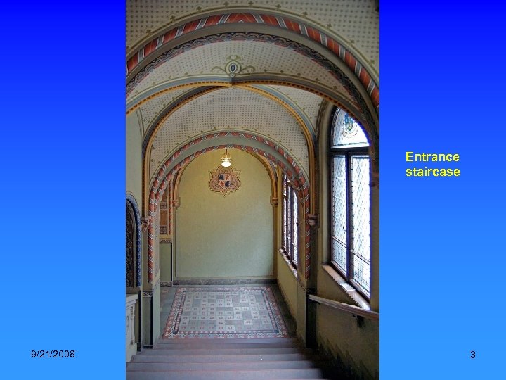 Entrance staircase 9/21/2008 National Archives, Hungary. Music: Verdi-Trubadur (Gipsy chorus) 3 