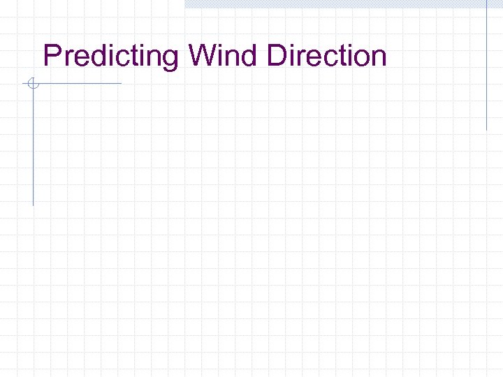 Predicting Wind Direction 