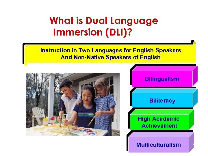 What is Dual Language Immersion (DLI)? Instruction in Two Languages for English Speakers And