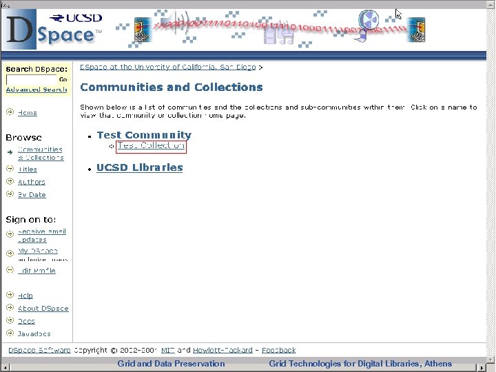 Enabling Grids for E-scienc. E INFSO-RI-508833 Grid and Data Preservation Grid Technologies for Digital