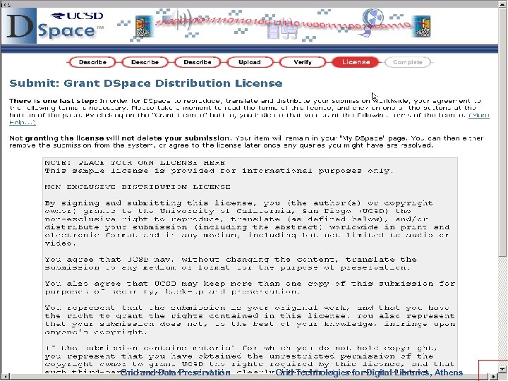Enabling Grids for E-scienc. E INFSO-RI-508833 Grid and Data Preservation Grid Technologies for Digital