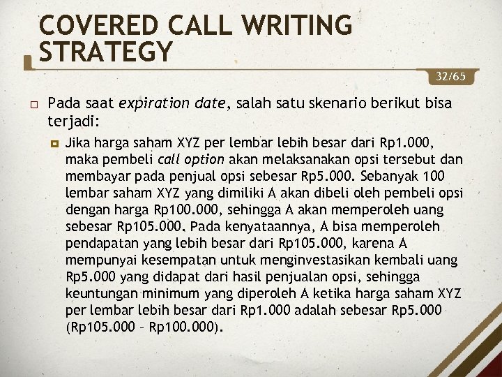 Call of writing