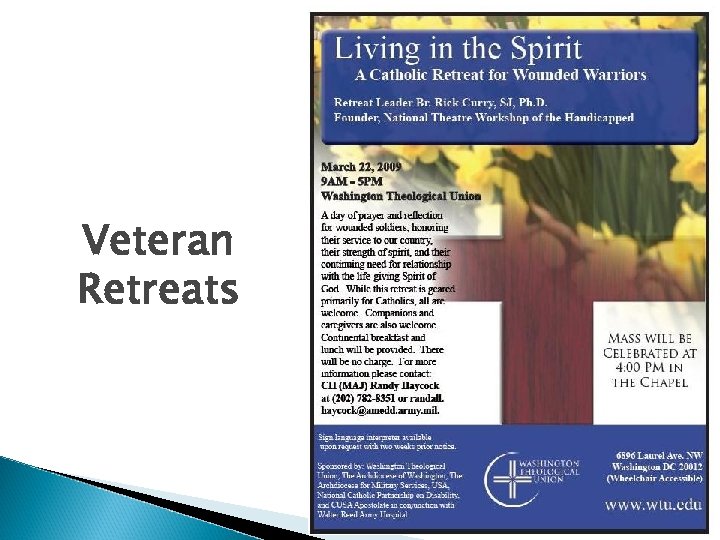 Veteran Retreats 
