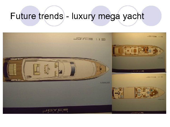 Future trends - luxury mega yacht 