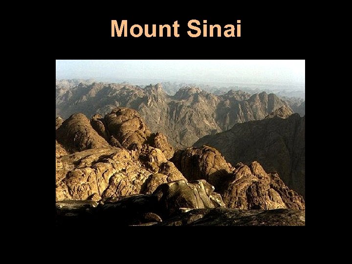Mount Sinai 