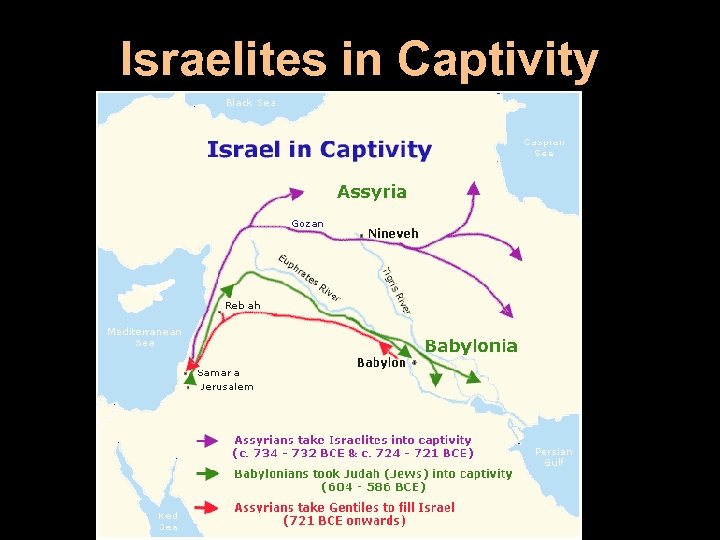 Israelites in Captivity 