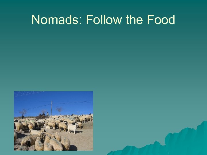 Nomads: Follow the Food 