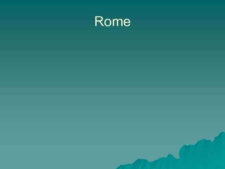 Rome 