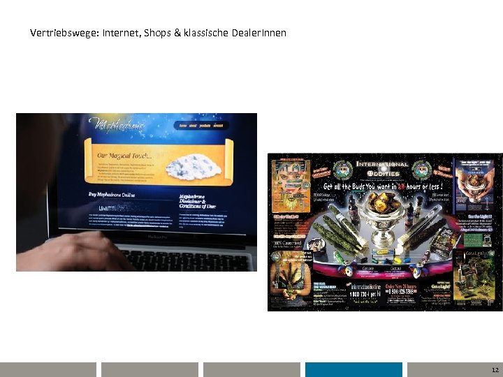 Vertriebswege: Internet, Shops & klassische Dealer. Innen 12 