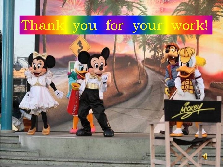 Thank you for your work! 