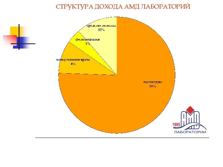 СТРУКТУРА ДОХОДА АМД ЛАБОРАТОРИЙ 