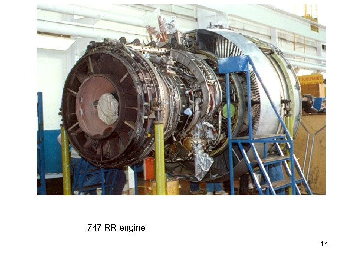 747 RR engine 14 