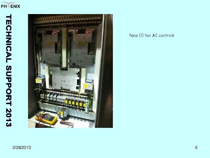 New 10 ton AC controls 2/28/2013 6 