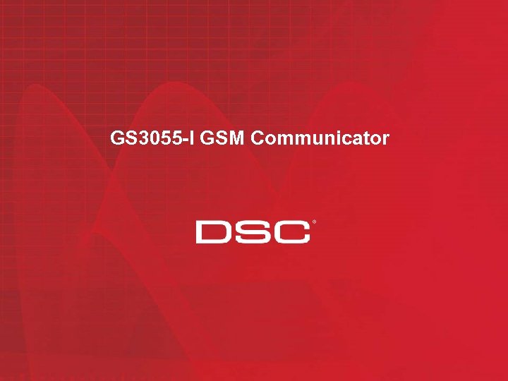 GS 3055 -I GSM Communicator 