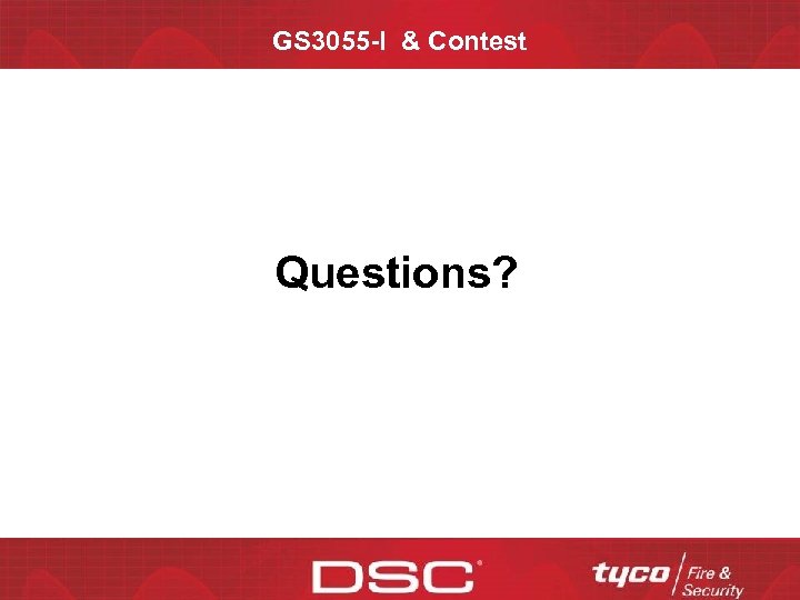 GS 3055 -I & Contest Questions? CONFIDENTIAL 
