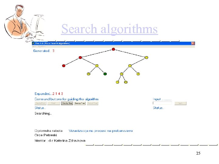 Search algorithms 25 