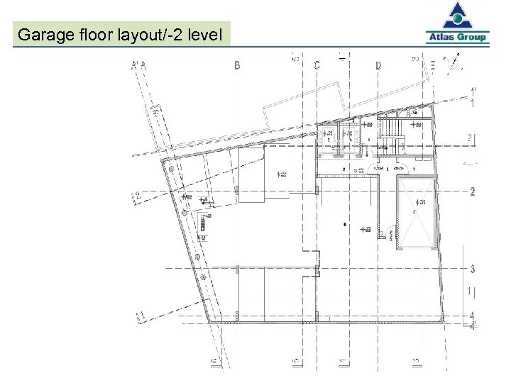 Garage floor layout/-2 level 