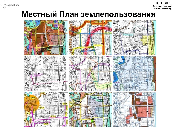 DETLUP Development through Land Use Planning Местный План землепользования 
