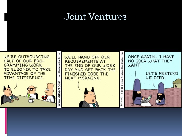 Joint Ventures 