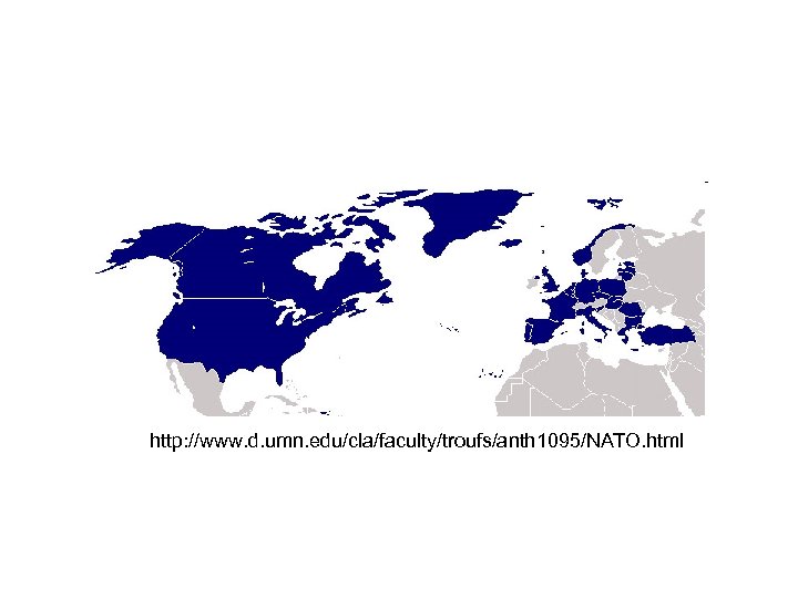 Границы нато до 1997 года карта