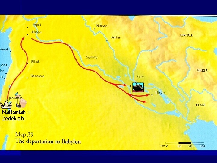 Mattaniah = Zedekiah 