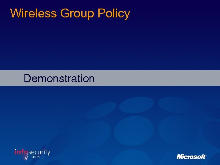 Wireless Group Policy Demonstration 