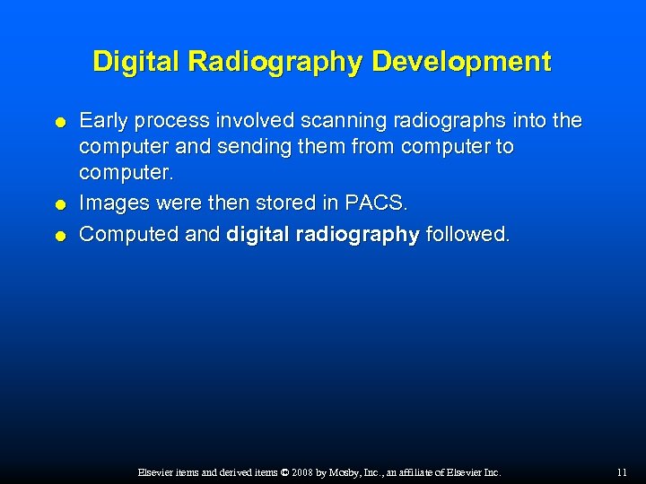 Chapter 1 Introduction To Digital Radiography And PACS