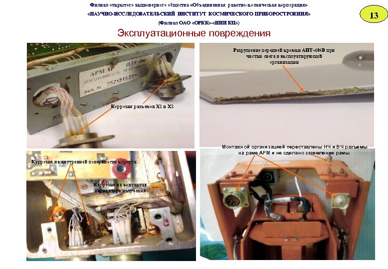 Филиал открытого акционерного общества «Объединенная ракетно-космическая корпорация» «НАУЧНО-ИССЛЕДОВАТЕЛЬСКИЙ ИНСТИТУТ КОСМИЧЕСКОГО ПРИБОРОСТРОЕНИЯ» «НАУЧНО-ИССЛЕДОВАТЕЛЬСКИЙ ИНСТИТУТ ОСМИЧЕСКОГО