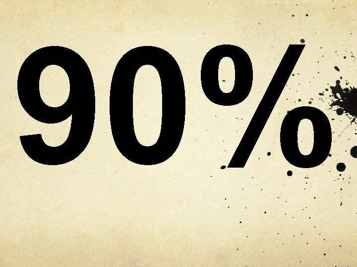 90% 