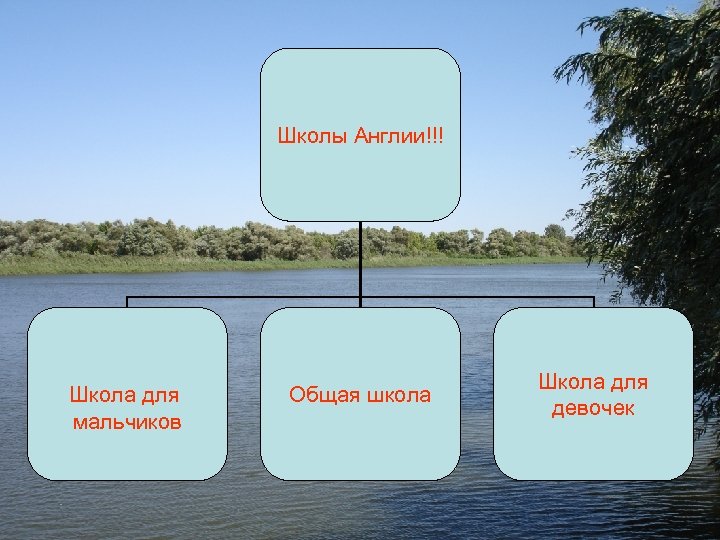 Школы Англии!!! Школа для мальчиков Общая школа Школа для девочек 