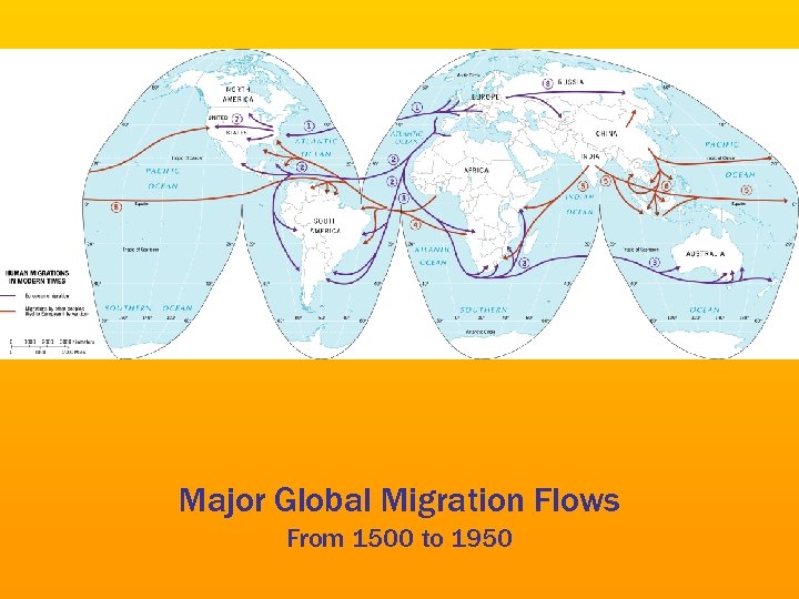 Major Global Migration Flows From 1500 to 1950 
