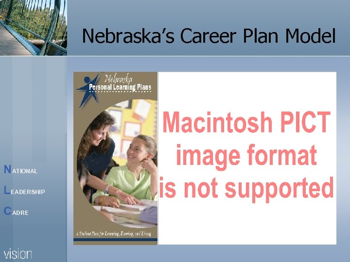 Nebraska’s Career Plan Model NATIONAL LEADERSHIP CADRE 