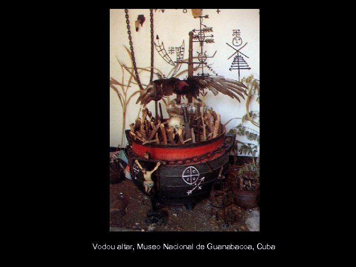 Vodou altar, Museo Nacional de Guanabacoa, Cuba 