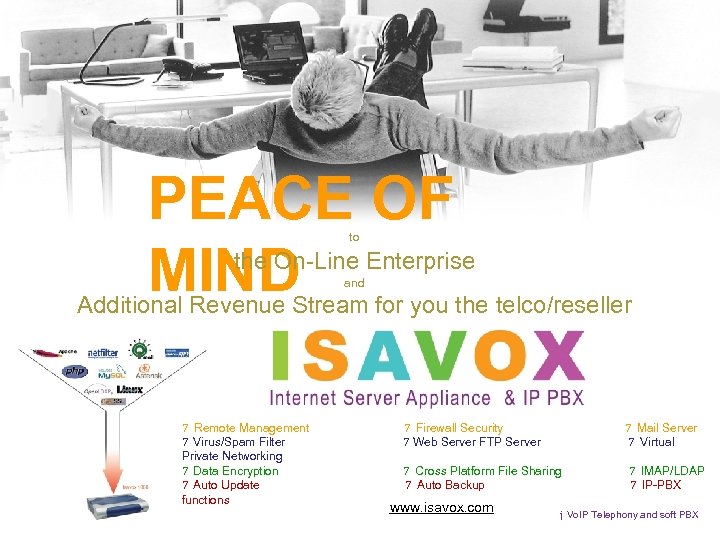 PEACE OF MIND the On-Line Enterprise to and Additional Revenue Stream for you the