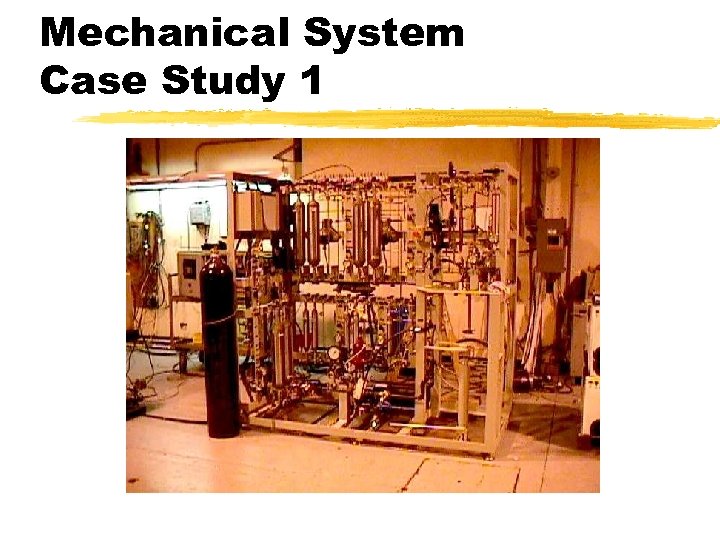 Mechanical System Case Study 1 