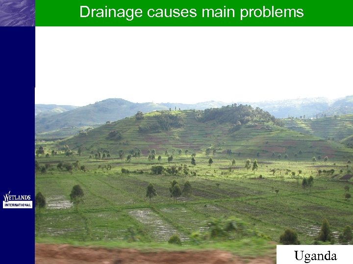 Drainage causes main problems Uganda 