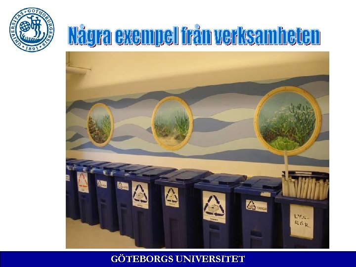 GÖTEBORGS UNIVERSITET 