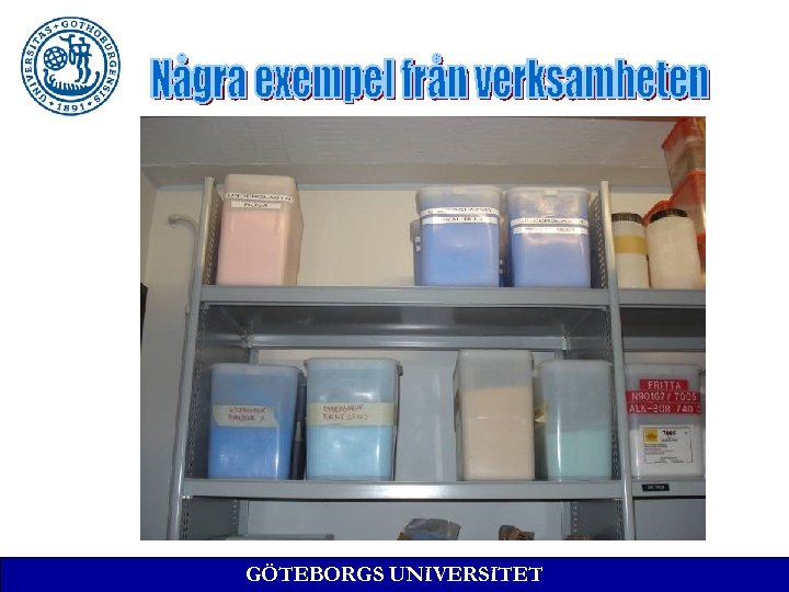 GÖTEBORGS UNIVERSITET 