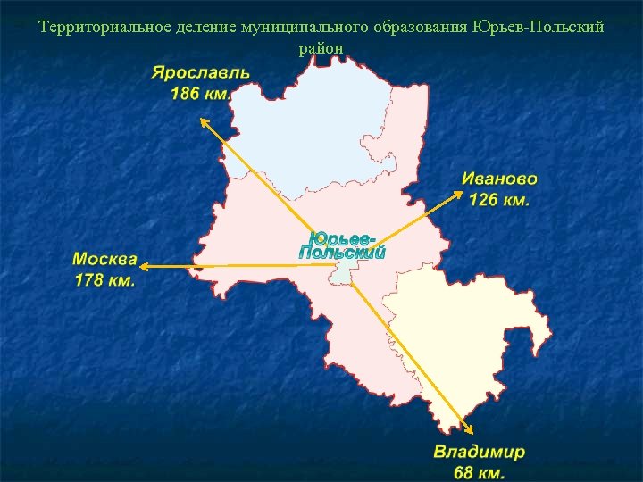 Территориальное деление муниципального образования Юрьев-Польский район 