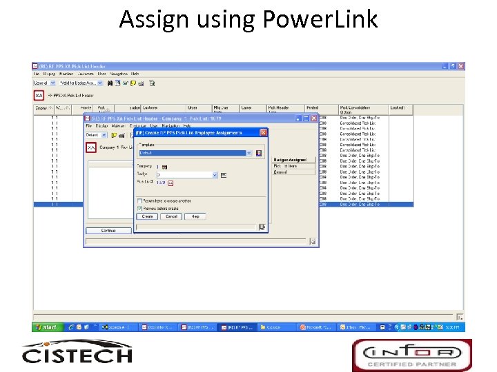 Assign using Power. Link 