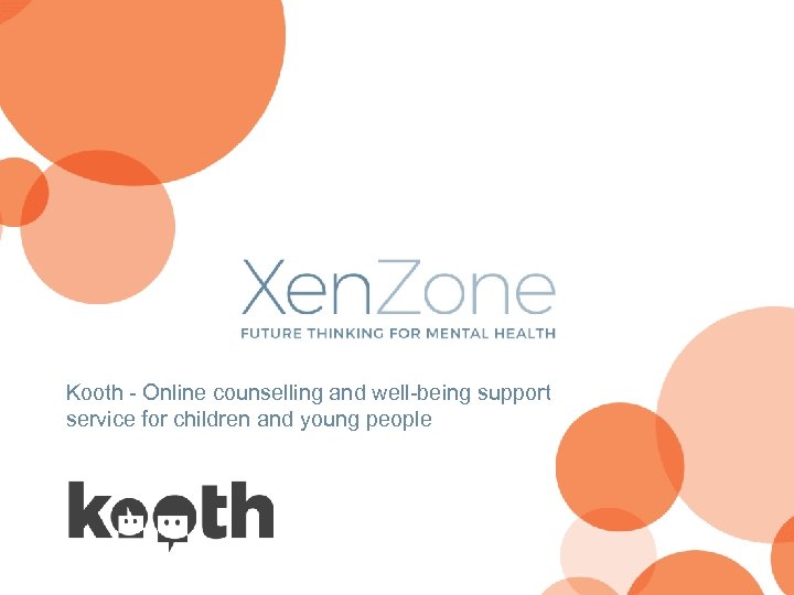 Kooth - Online counselling and well-being support service for children and young people 