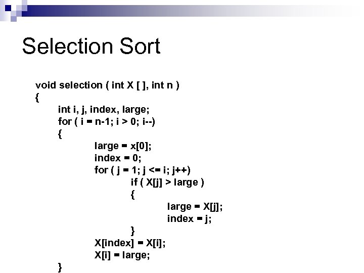 Void n int n. Selection sort на псевдокоде. Псевдокод цикл for. Сортировка выбором c++. Selection sort in c++.